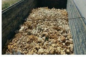 توقیف بیش از ۲۷ تن سنگ معدن قاچاق در اسفراین