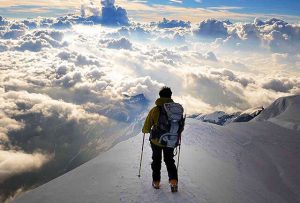 ایستاده بر قله صداقت!